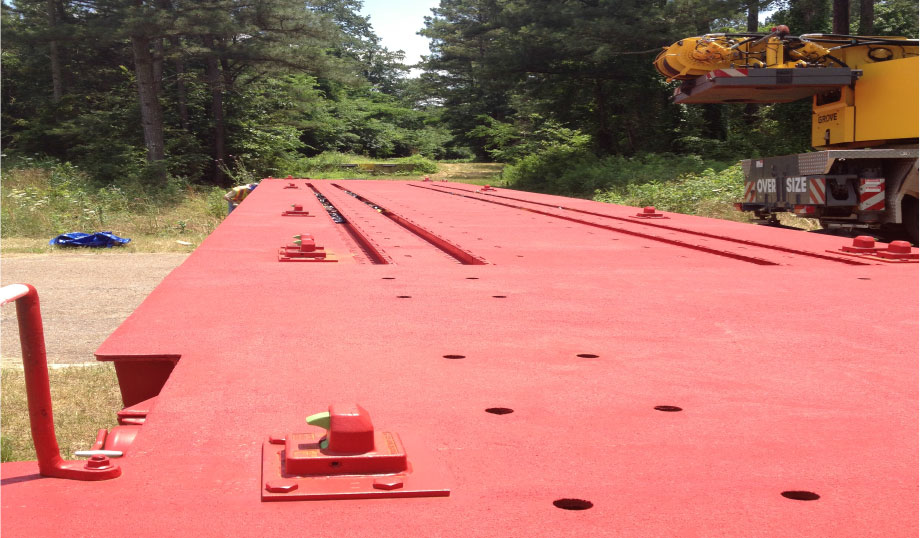 60ft Flat Car RIS Solution