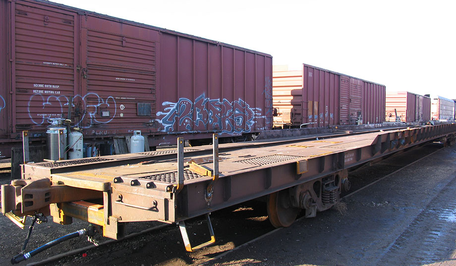 89 Ft Flat Cars