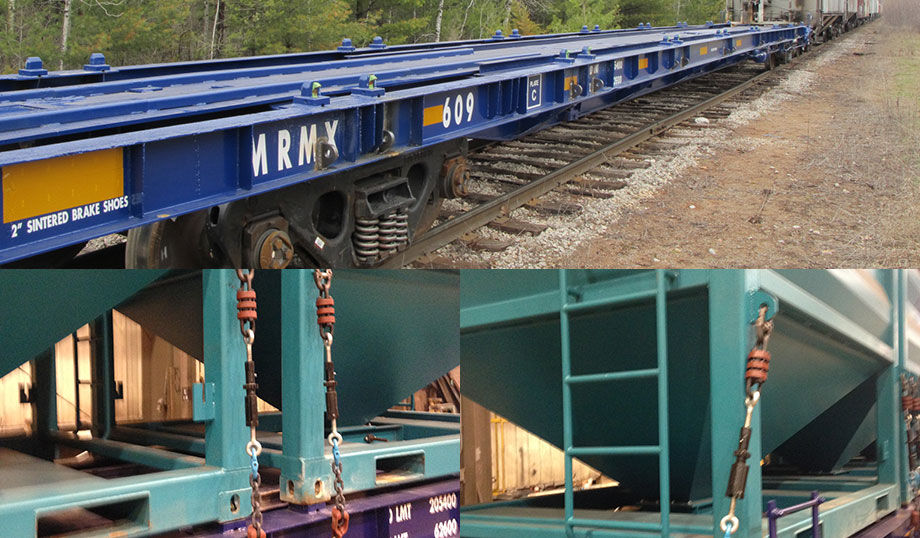89 Ft Flat Cars
