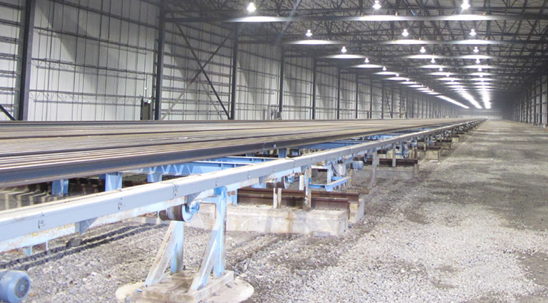 300 Ft Specialty Rail Train Flat Cars