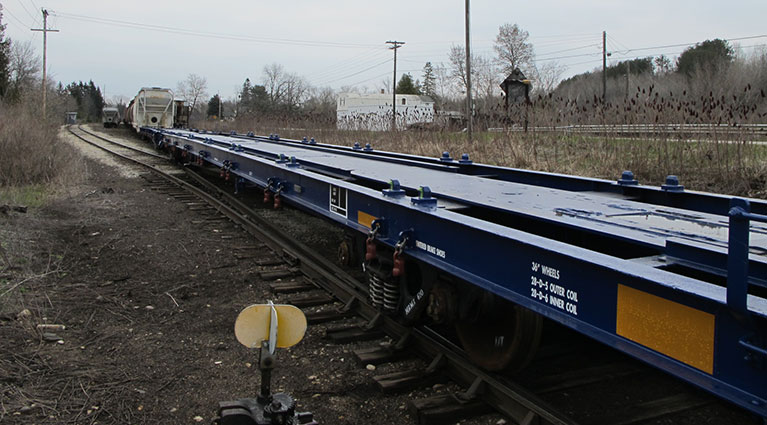89 Ft Flat Cars