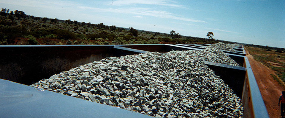 Open Top Aggregate Ballast Cars